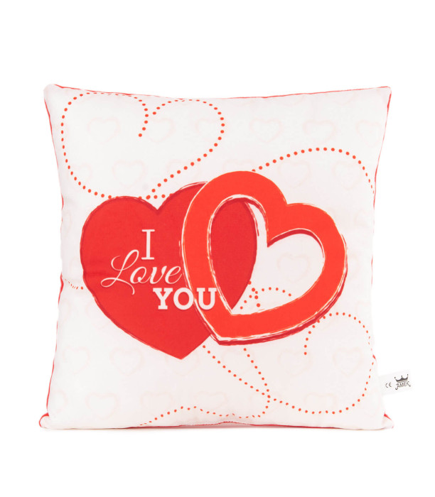 VALENTINE'S DAY PLUSH CUSHION PILLOW 7 TYPES 34 X 34 CM - VALENTINE'S DAY AND CHRISTMAS