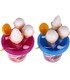 BUCKET WITH ICE CREAM - FOR SAND