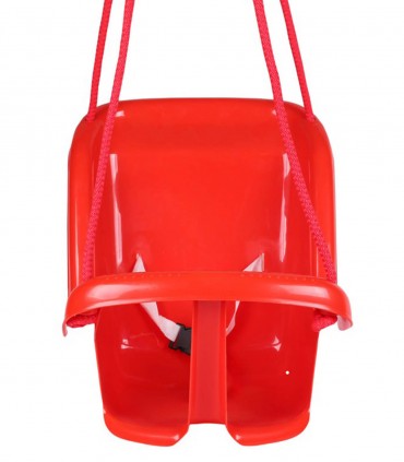 PLASTIC SWING WITH HIGH BACK 4 COLORS - SWINGS AND CHAIRS