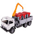 TRUCK WITH 3 GARBAGE CONTAINERS - Agricultural, construction machinery and military equipments