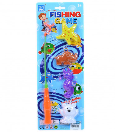 FISHING ROD WITH 4 ANIMALS - Other animals