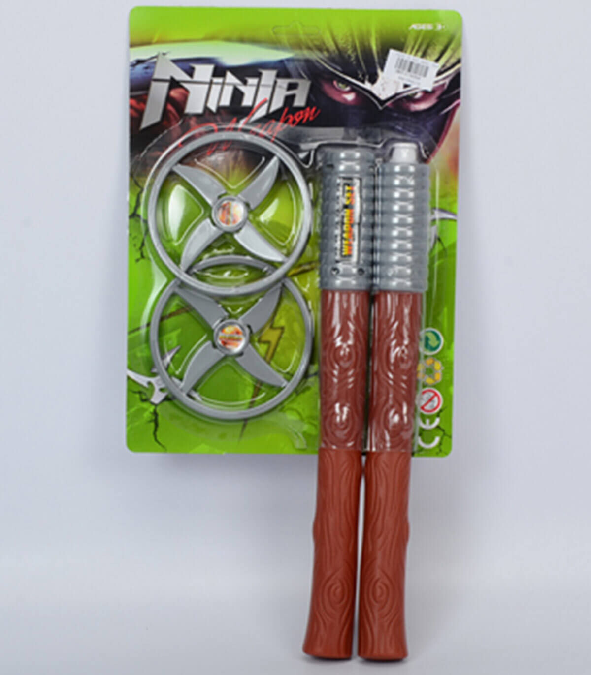 NINJA TURTLE WEAPONS - NUNCHAKU AND DISCS - KITS AND AMMUNITION