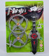 NINJA TURTLE WEAPONS - SWORD AND DISCS - KITS AND AMMUNITION