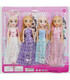 SET 4 DOLLS - DOLLS AND MERMAIDS