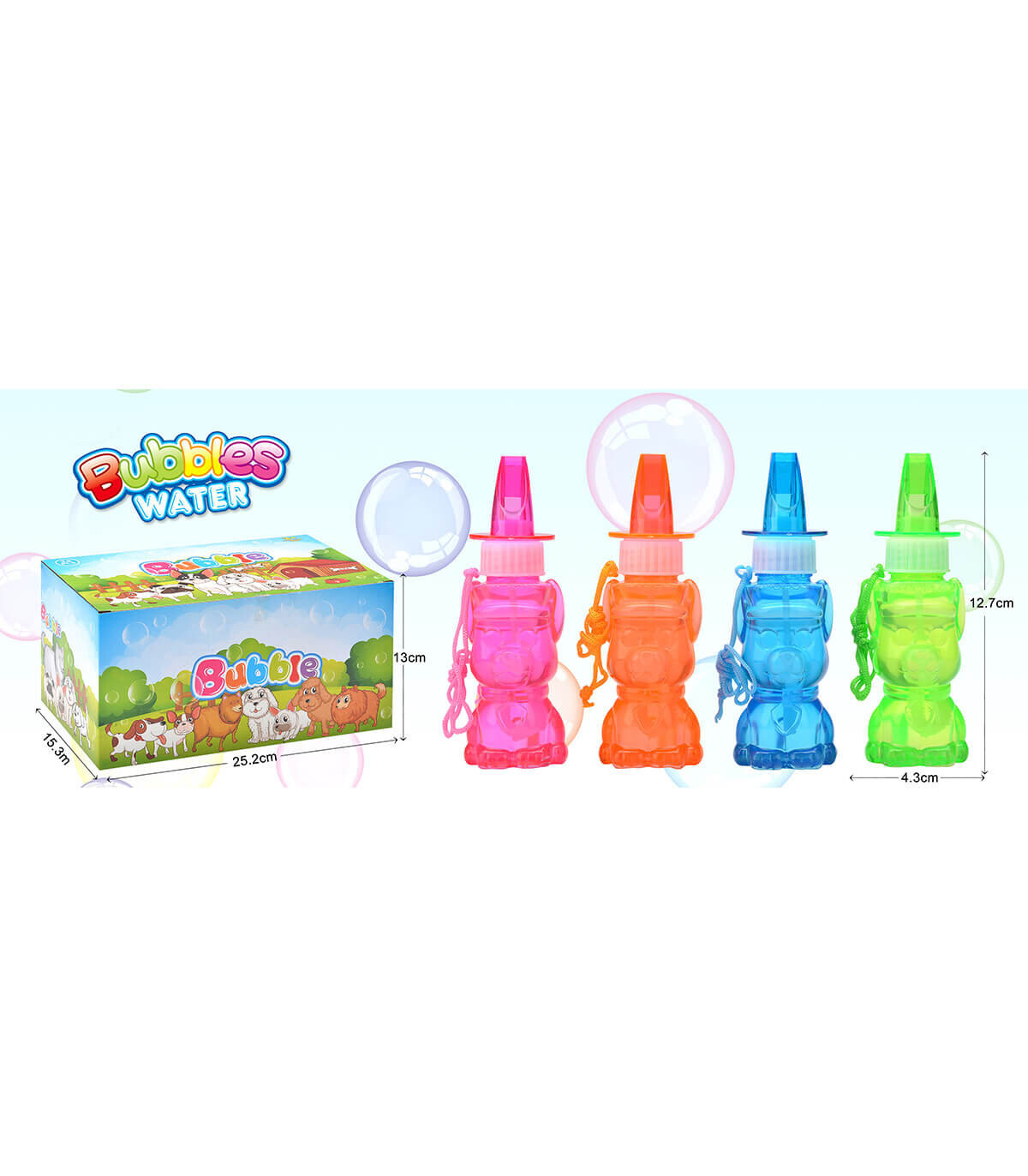 DOG SOAP BUBBLE AND WHISTLE - SOAP BUBBLES