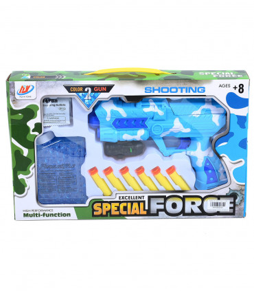 SPECIAL FORCE PISTOL WITH WATER BOMBS AND SOFT BULLETS - PISTOLS