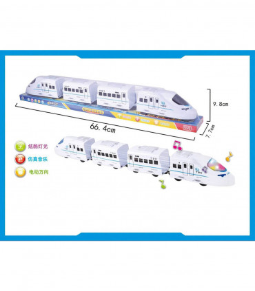 ELECTRIC SPEED TRAIN WITH BATTERIES - TRAINS AND BUSES