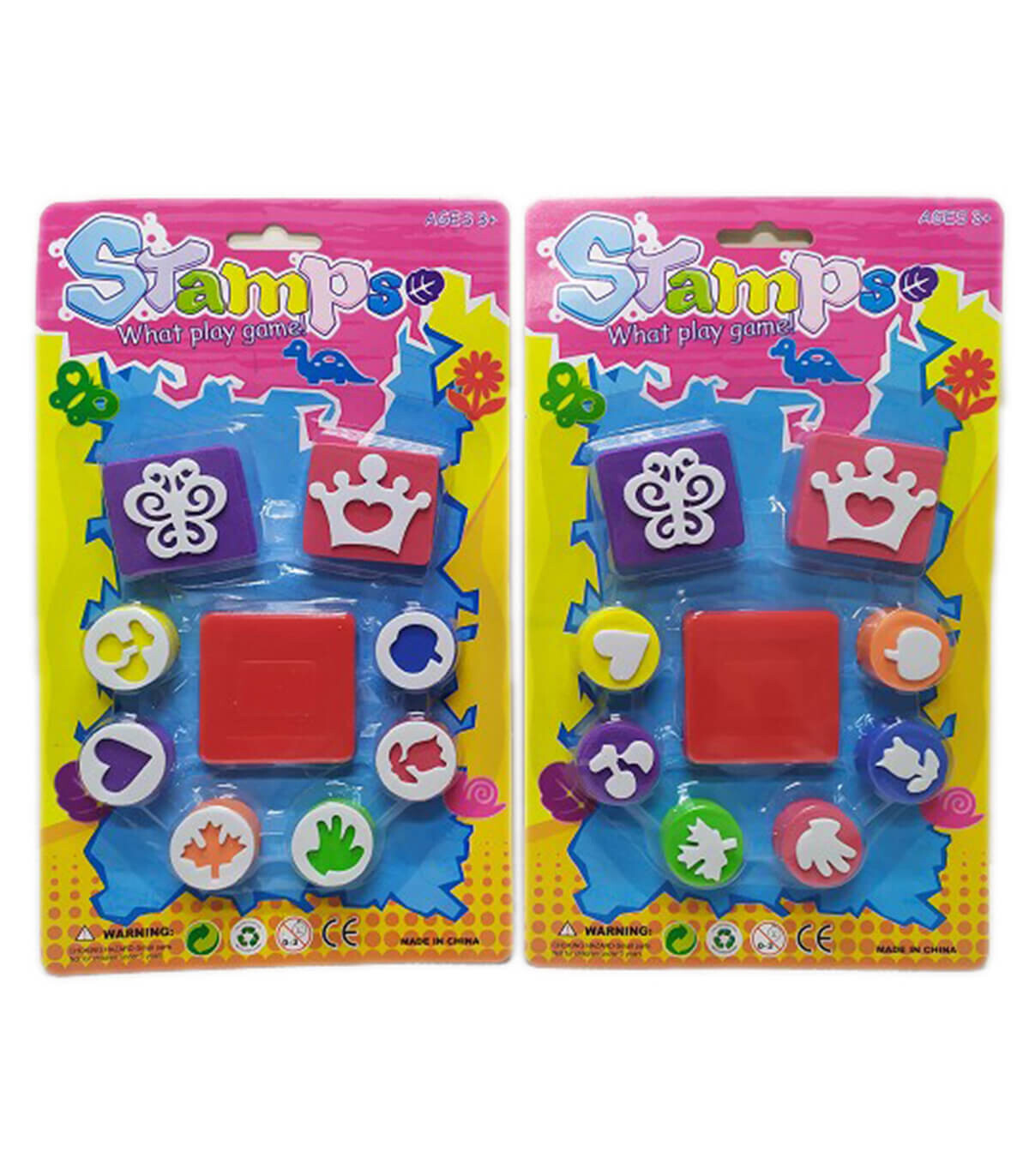SET STAMPS - HAIRDRESSING AND BEAUTY KITS