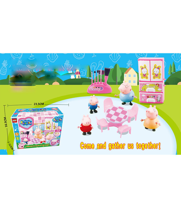 PEPPA PIG BEAUTY SALON - MAKEUP AND ACCESSORIES FOR DOLLS