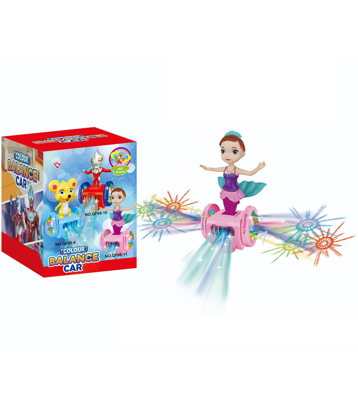 MERMAID DOLL ON HOVERBOARD - Musical