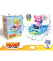 MUSICAL TOY MOUSE ON A LIGHT-UP CAR