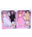 SET WEDDING DOLLS