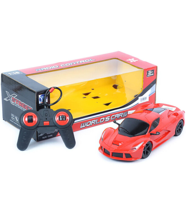 FERRARI CAR WITH REMOTE CONTROL - Radio control with remote control