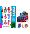 FIGURINE WITH 3 HUGGIES CARDS