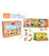 MAGNETIC PUZZLE 3 PCS. WITH ANIMALS PET HOME - PUZZLES AND CUBES