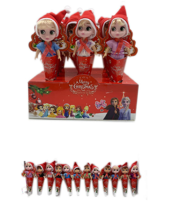 CHRISTMAS DOLLS ICE KINGDOM 12 CM - DOLLS AND MERMAIDS