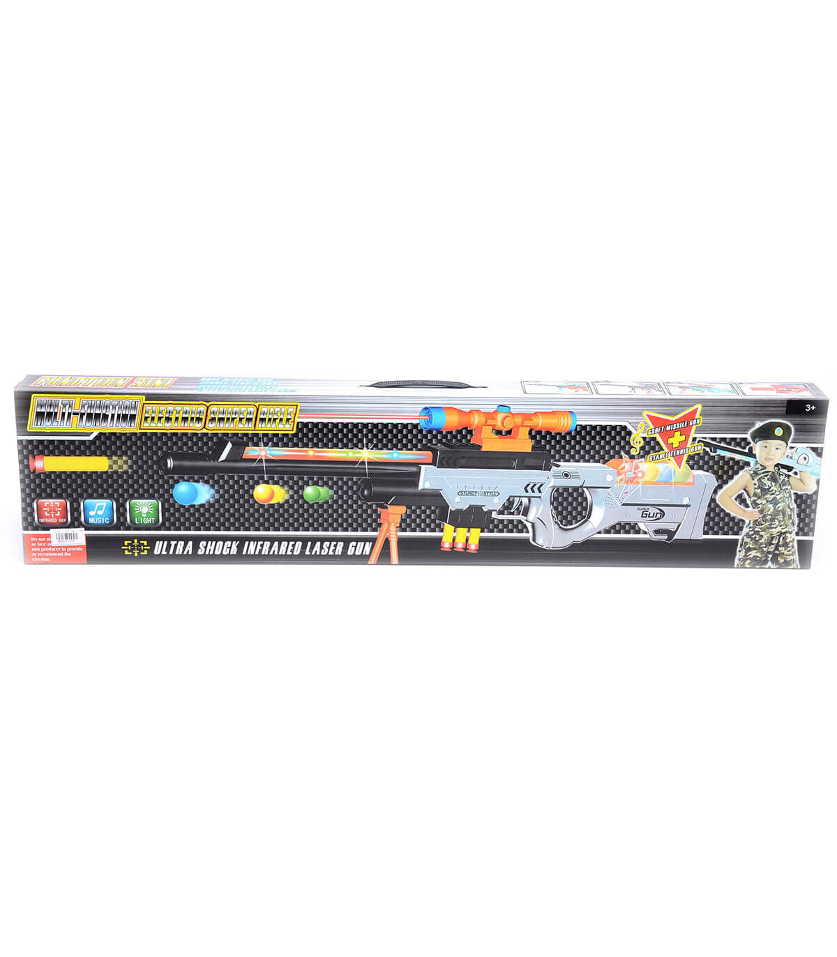 INFRARED LASER GUN - MACHINES AND RIFLES
