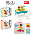 SLIDE CONSTRUCTOR WITH TABLE-SUITCASE 58 PARTS