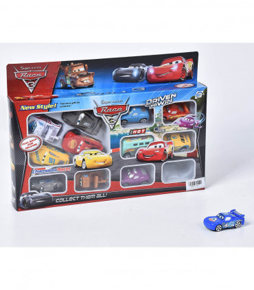 CARS WITH EYES 12 PCS. IN A BOX - Cars and jeeps