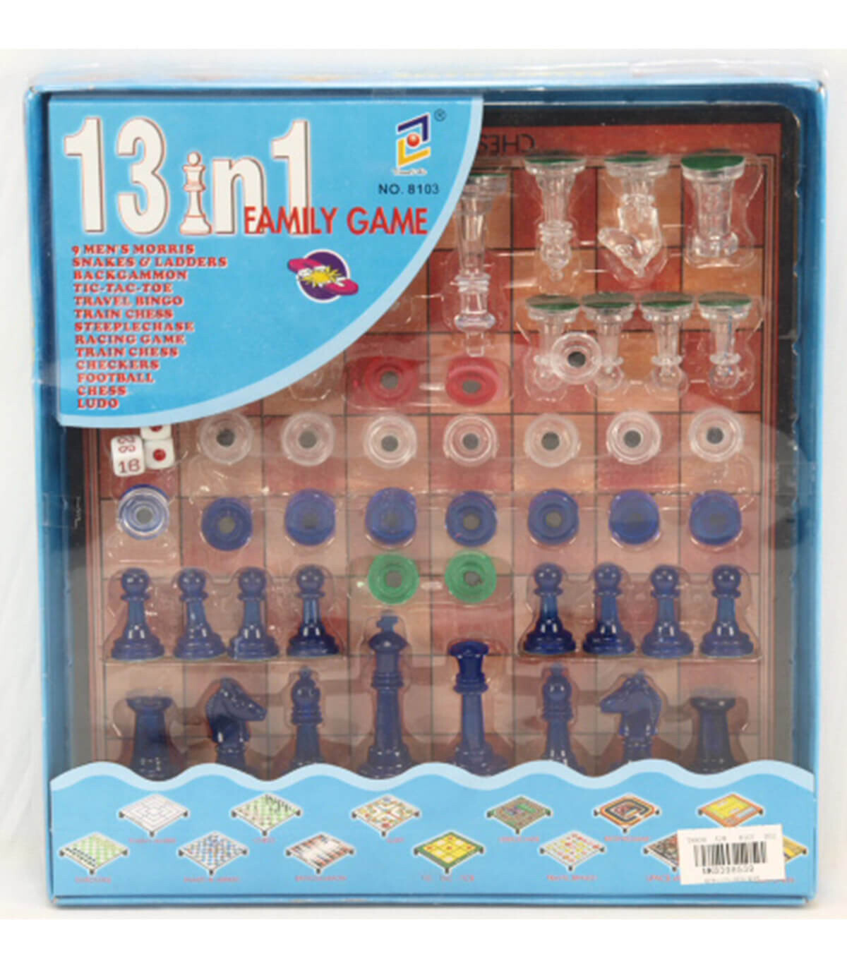 13 IN 1 BOARD GAME - BOARD GAMES