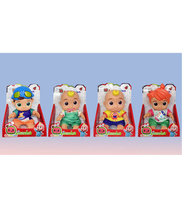 RUBBER BABY DOLL COCOMELON WITH MUSIC 4 TYPES - BABY