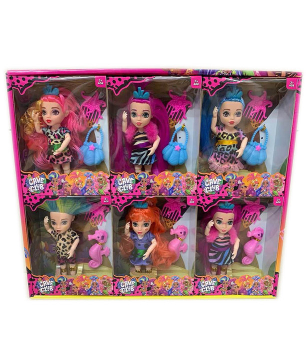 CAVE CLUB LITTLE DOLLS WITH ACCESSORIES - DOLLS AND MERMAIDS