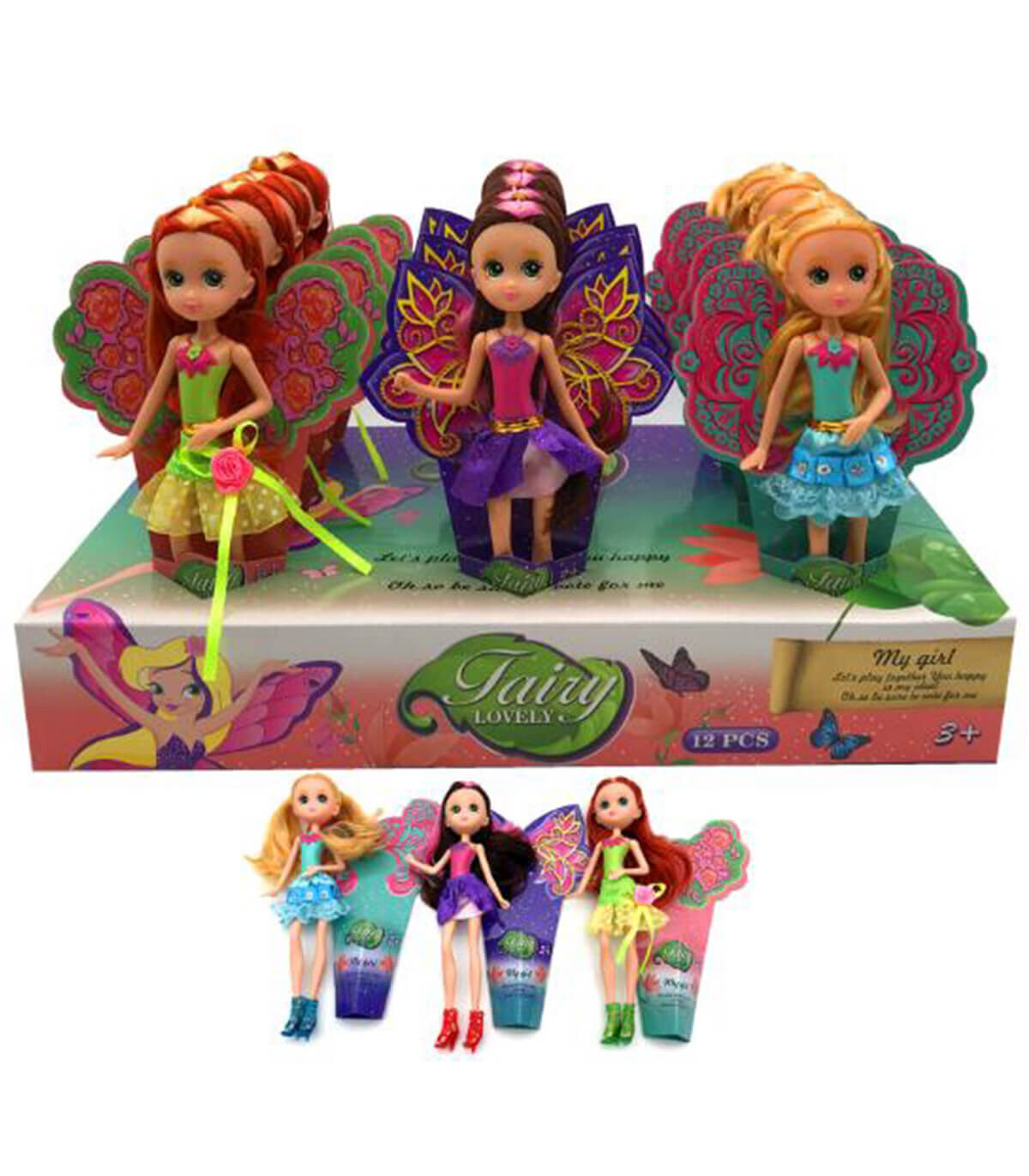 SMALL FAIRY DOLLS 3 TYPES - DOLLS AND MERMAIDS