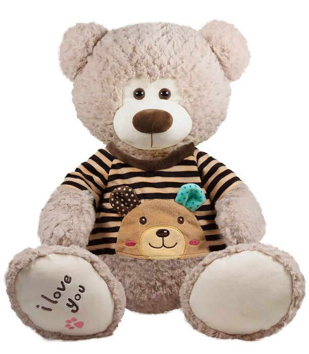 TEDDY BEAR WITH T-SHIRT 42 CM - Medium