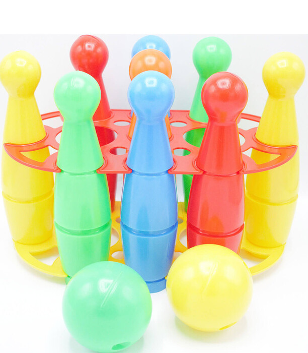 BOWLING PINS AND BALL CIMBARI - SPORTS