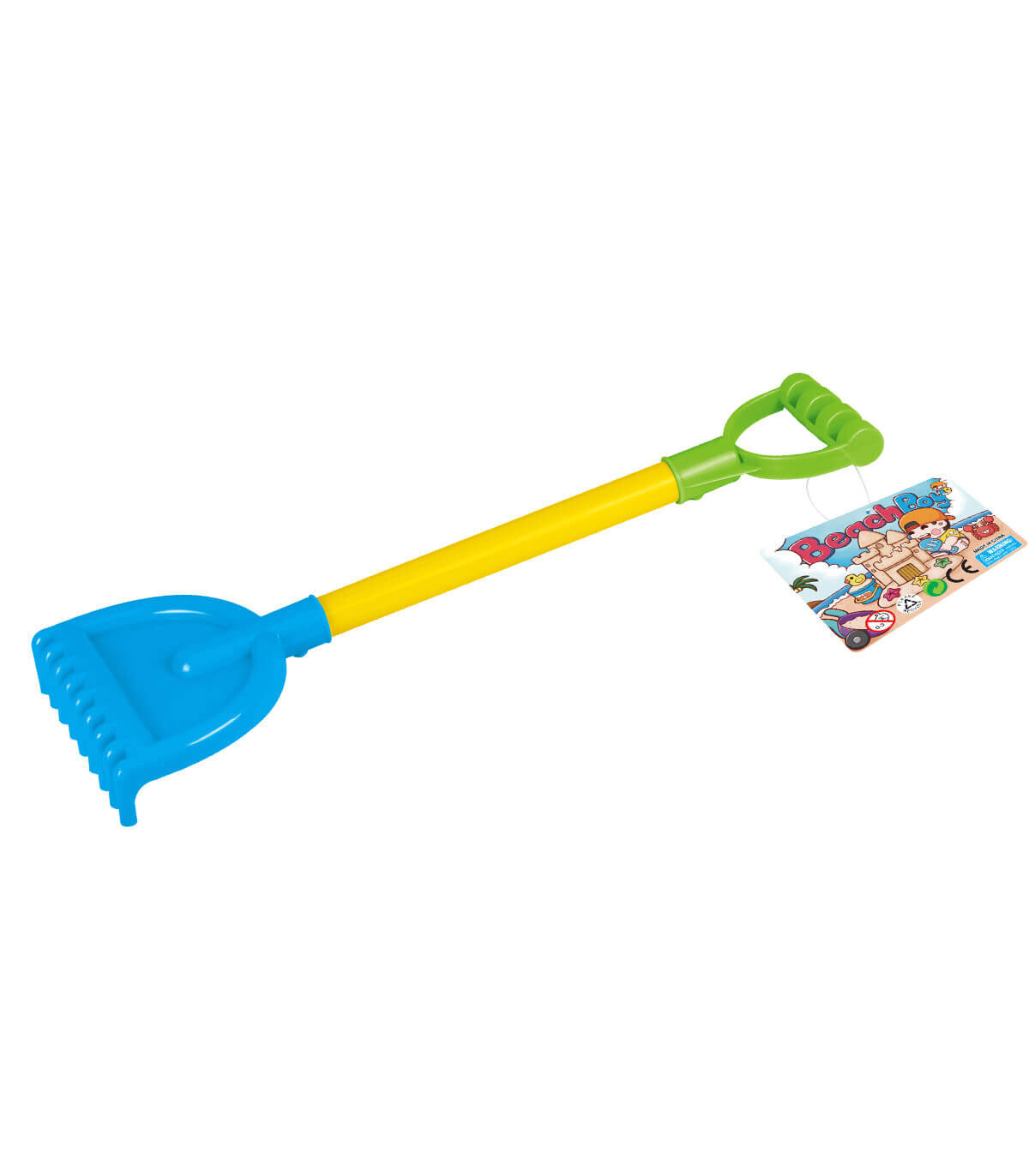 PLASTIC RAKE 38 CM - FOR SAND