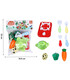 KITCHEN SET WITH VEGETABLES - KITCHENS, SERVICES AND FOOD