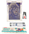 DIAMOND TAPESTRY LION