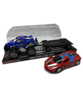 SET WITH A JEEP AND A SPIDER CAR - Cars and jeeps