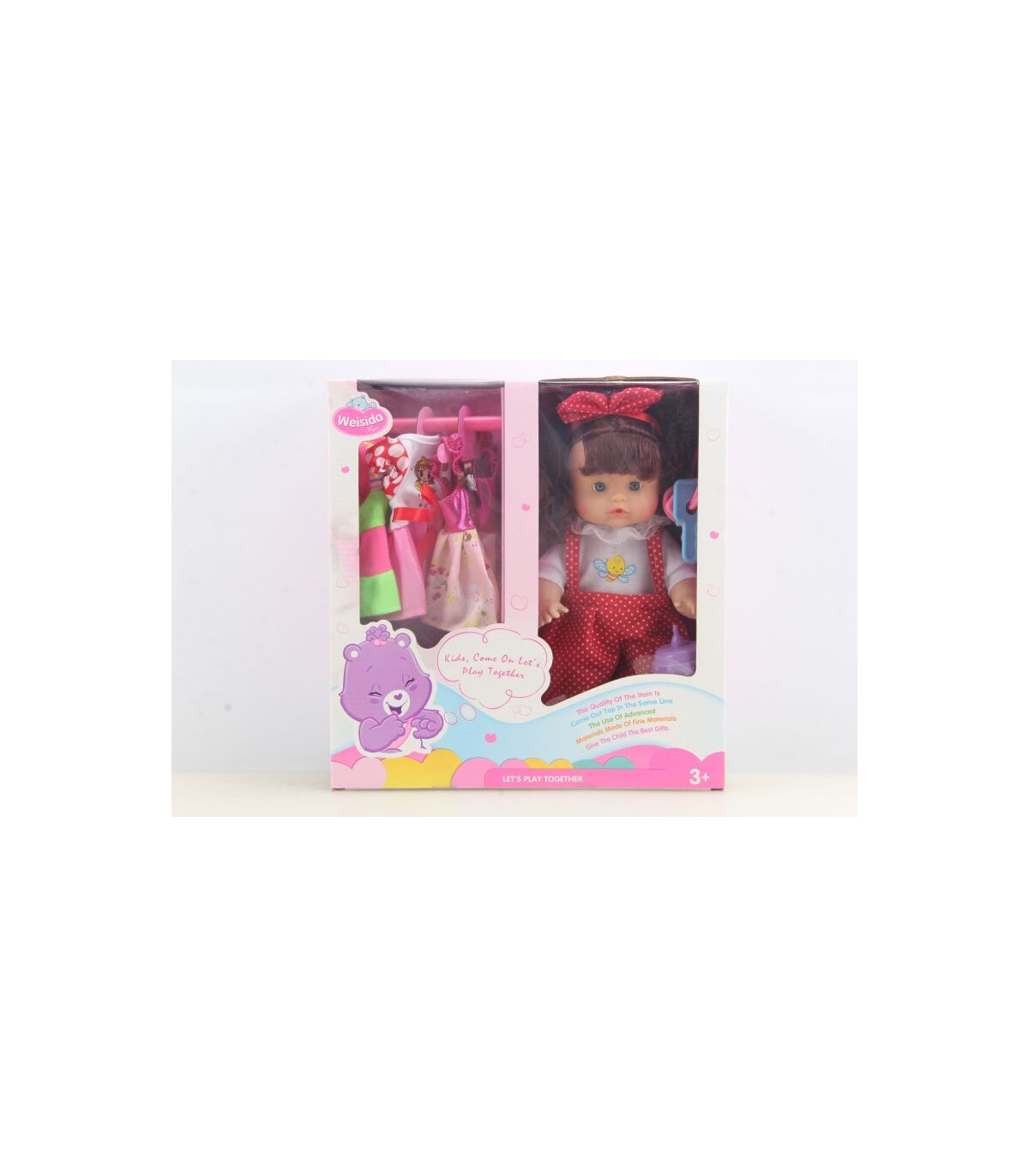 WEISIDA DOLL WITH WARDROBE AND FUNCTIONS - DOLLS AND MERMAIDS