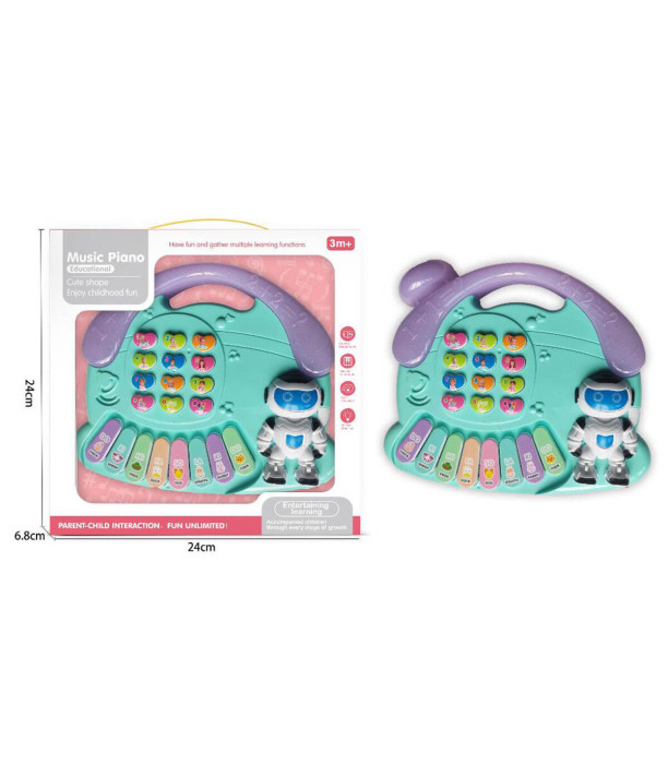BABY PIANO WITH ROBOT - Piano