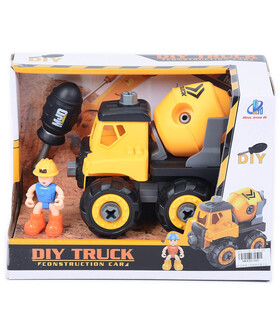 DISASSEMBLING CONCRETE TRUCK - Detachable vehicles