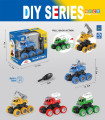 DISASSEMBLY CARS WITH 6 TIRES 4 TYPES