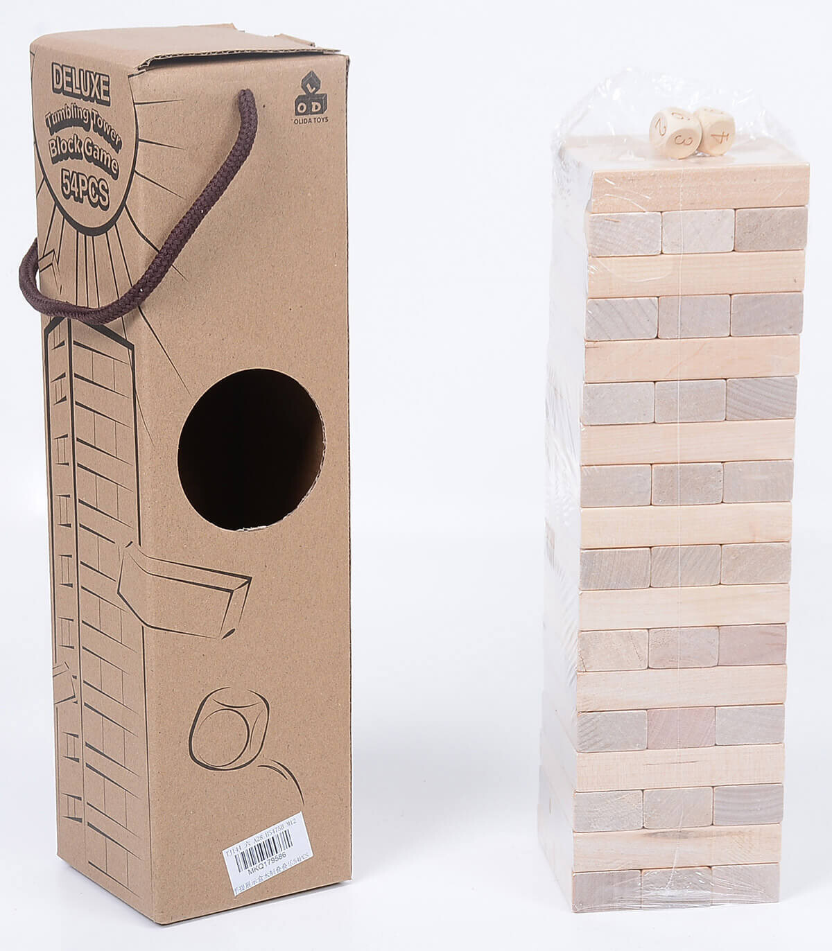 LARGE WOODEN JENGA - WOODEN