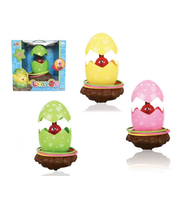 EGG FIGURINE WITH BATTERY - Musical