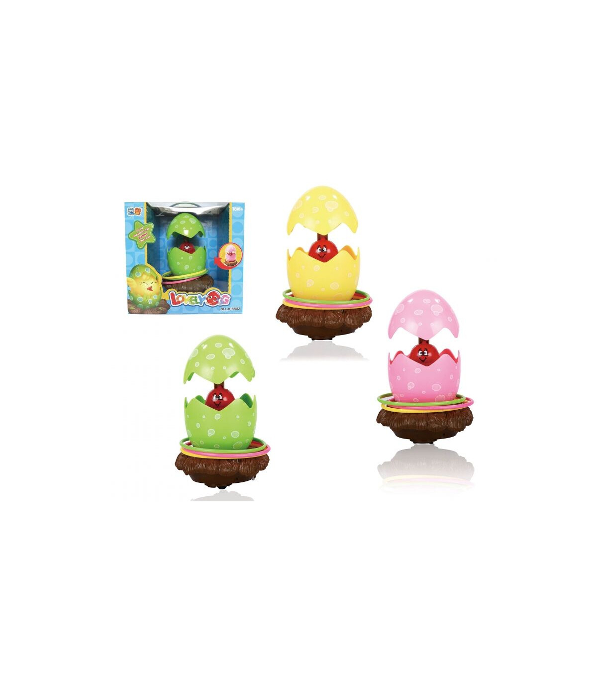 EGG FIGURINE WITH BATTERY - Musical