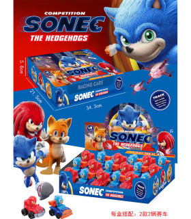 SMALL TOY CAR SONIC THE HEDGEHOG 18 PIECES - Cars and jeeps