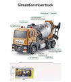 CONCRETE TRUCK WITH SOUND AND LIGHT