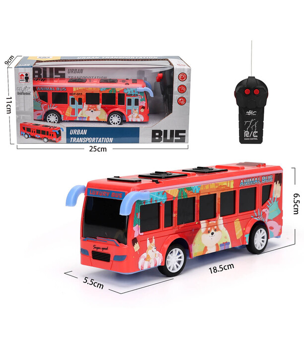 2 WAY RADIO CONTROL BUS - Radio control with remote control