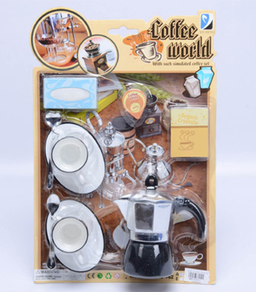 COFFEE SET WITH 2 WHITE CUPS PER CARTON - KITCHENS, SERVICES AND FOOD