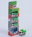 CHILDREN'S SET OF 4 TRUCKS IN A BOX