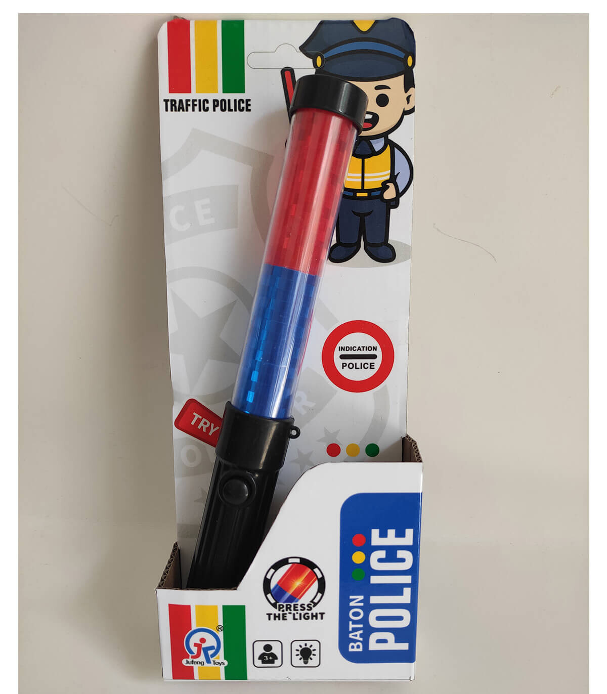 BATTERY-OPERATED CHILDREN'S POLICE BATON - KITS AND AMMUNITION