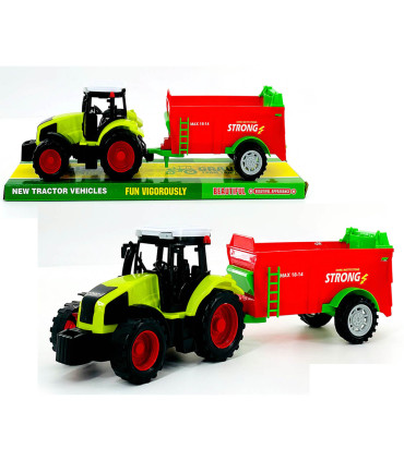 TRACTOR WITH CONTAINER 40 CM - Agricultural, construction machinery and military equipments