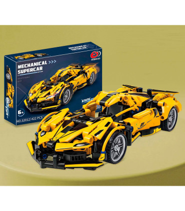 SUPERCAR CONSTRUCTOR 422 PARTS - BUILDING BLOCKS, SORTERS AND RINGS