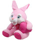 PLUSH RABBIT WITH HEART 2 COLORS 50 CM - Big