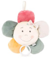 PLUSH BABY MUSIC BOX FLOWER RANDOM COLORS 26 CM